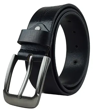 Bawa Style Men Black 40mm Cargo Premium Leather Belt - Bawa Style ...