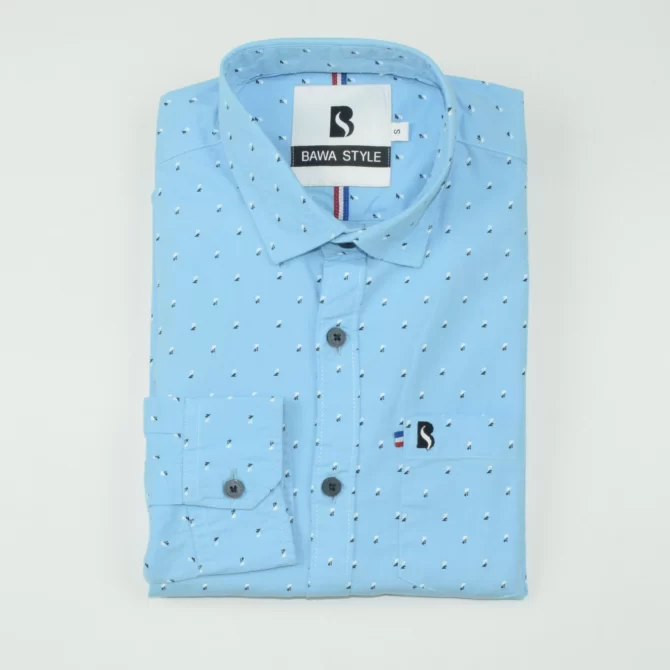 SHIRT0031-Bawa-Style-Cotton-Silk-Sky-Blue-Printed-Arrow-Line-Full-Sleeve-Slim-Fit-Casual-Shirts-01