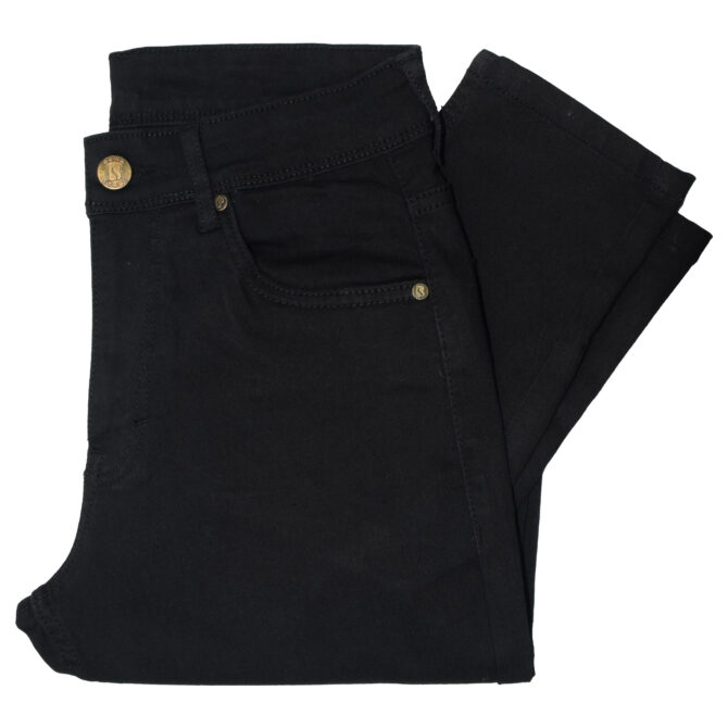 Bawa Style Men Black Slim Fit Mid-Rise Clean Look Stretchable Jeans